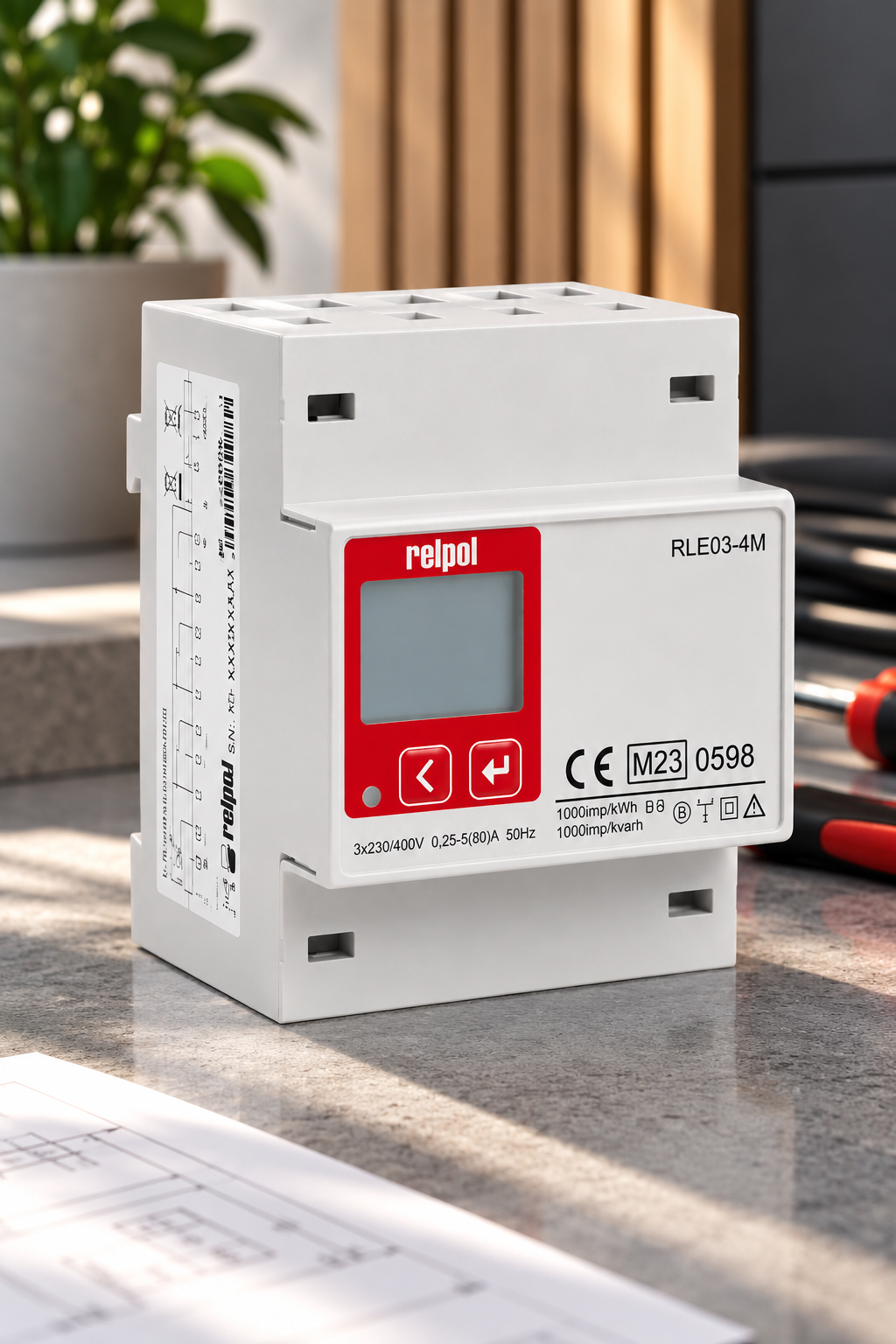 Licznik energii Relpol RLE03-4M